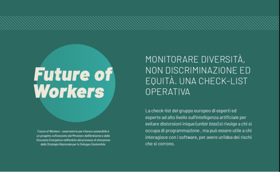Monitorare diversità, non discriminazione ed equità